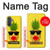 S2443 Funny Pineapple Sunglasses Kiss Case For Samsung Galaxy A37