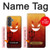 S2454 Red Cute Little Devil Cartoon Case For Samsung Galaxy A37