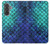 S3047 Green Mermaid Fish Scale Case For Samsung Galaxy A37