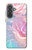 S3050 Vintage Pastel Flowers Case For Samsung Galaxy A37