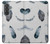 S3085 Feather Paint Pattern Case For Samsung Galaxy A37