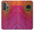 S3201 Pink Peacock Feather Case For Samsung Galaxy A37