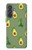 S3285 Avocado Fruit Pattern Case For Samsung Galaxy A37