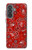 S3354 Red Classic Bandana Case For Samsung Galaxy A37