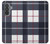 S3452 Plaid Fabric Pattern Case For Samsung Galaxy A37