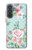 S3494 Vintage Rose Polka Dot Case For Samsung Galaxy A37