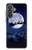 S3508 Xmas Santa Moon Case For Samsung Galaxy A37