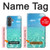 S3720 Summer Ocean Beach Case For Samsung Galaxy A37