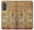 S3868 Aircraft Blueprint Old Paper Case For Samsung Galaxy A37