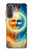 S3966 Artistic Sun Moon Case For Samsung Galaxy A37