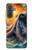 S4003 Oil Color Painting Giant Octopus Case For Samsung Galaxy A37