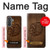 S4035 Native American Wood Carving Case For Samsung Galaxy A37