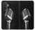 S1672 Retro Microphone Jazz Music Case For Samsung Galaxy A57