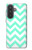 S1723 Mint Chevron Zigzag Case For Samsung Galaxy A57