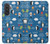 S2572 Marine Penguin Pattern Case For Samsung Galaxy A57