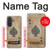 S2928 Vintage Spades Ace Card Case For Samsung Galaxy A57
