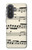 S3082 Music Sheet Case For Samsung Galaxy A57