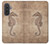 S3214 Seahorse Skeleton Fossil Case For Samsung Galaxy A57