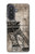 S3416 Eiffel Tower Blueprint Case For Samsung Galaxy A57
