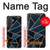 S3479 Navy Blue Graphic Art Case For Samsung Galaxy A57