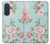 S3494 Vintage Rose Polka Dot Case For Samsung Galaxy A57