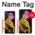 S3512 Cute Mini Heart Neon Graphic Case For Samsung Galaxy A57