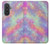 S3706 Pastel Rainbow Galaxy Pink Sky Case For Samsung Galaxy A57