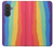 S3799 Cute Vertical Watercolor Rainbow Case For Samsung Galaxy A57