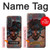 S3895 Pirate Skull Metal Case For Samsung Galaxy A57