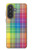 S3942 LGBTQ Rainbow Plaid Tartan Case For Samsung Galaxy A57