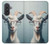 S3991 Goat Glasses Case For Samsung Galaxy A57