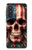 S4015 Skull American Flag Case For Samsung Galaxy A57