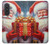 S4029 Xmas Smiling Santa Claus Gift Box Case For Samsung Galaxy A57