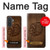 S4035 Native American Wood Carving Case For Samsung Galaxy A57