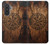 S4036 Viking Vegvisir Compass Wood Case For Samsung Galaxy A57