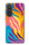 S4037 Colorful Zebra Pattern Case For Samsung Galaxy A57