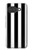 S2297 Black and White Vertical Stripes Case For Google Pixel 10a