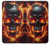S3986 Fire Skull Case For Google Pixel 10a