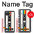 S4023 Vintage Rainbow Compact Cassette Case For Google Pixel 10a