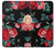 S3112 Rose Floral Pattern Black Case For iPhone 17e