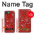 S3354 Red Classic Bandana Case For iPhone 17e
