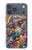 S4085 Cosmic Spaceship Psychedelic Art Case For iPhone 17 Pro Max