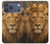 S4093 Royal Lion Portrait Artwork Case For iPhone 17 Pro Max