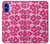 S4097 Pink Floral Seamless Pattern Design Case For iPhone 16