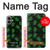 S4087 Cute Green Ghost Cartoon Pattern Case For iPhone 16 plus