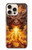 S4090 Epic Fire Dragon Fantasy Illustration Case For iPhone 16 pro max