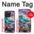 S4084 Rainbow Ocean Wave Fantasy Case For iPhone 15 Pro