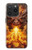 S4090 Epic Fire Dragon Fantasy Illustration Case For iPhone 15 Pro