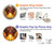 S4090 Epic Fire Dragon Fantasy Illustration Case For iPhone 15 Pro