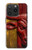S4098 Span Bull Carved Artwork Case For iPhone 15 Pro